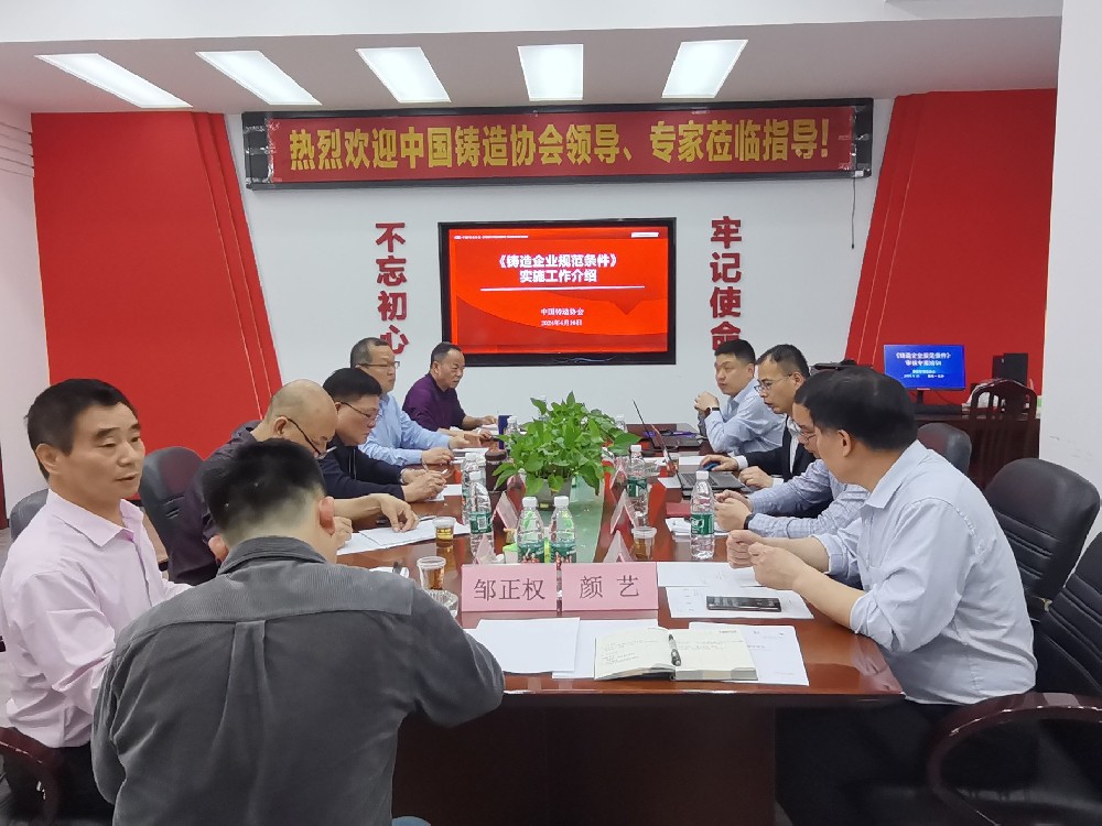  Hunan Province "Foundry Enterprise Specification Conditions" audit expert training meeting was held in Changsha!